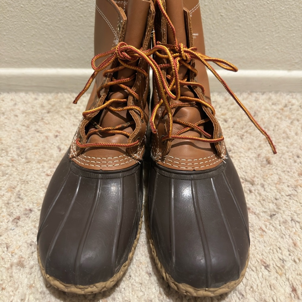 L.L. Bean Men's Size 11 Brown and Tan Boots